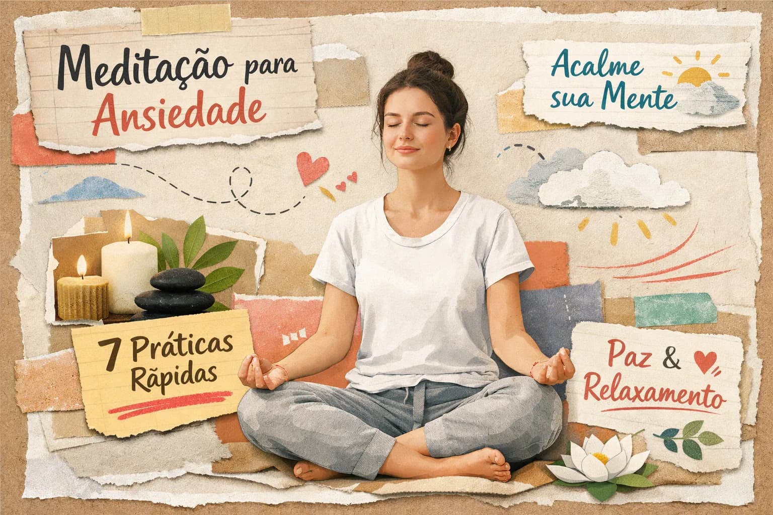 Meditação para Ansiedade: 7 Práticas que Acalmam em Minutos